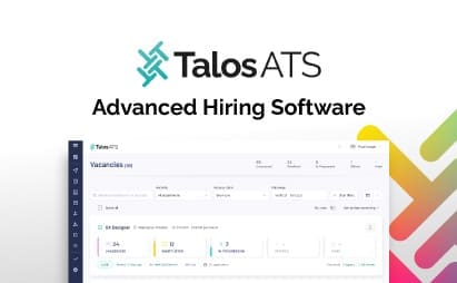 Talos ATS applicant tracking system dashboard - advanced hiring software