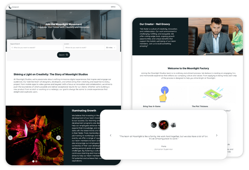 10 common recruitment mistakes and how to avoid them 3 careers-site-builder-homepage-example
