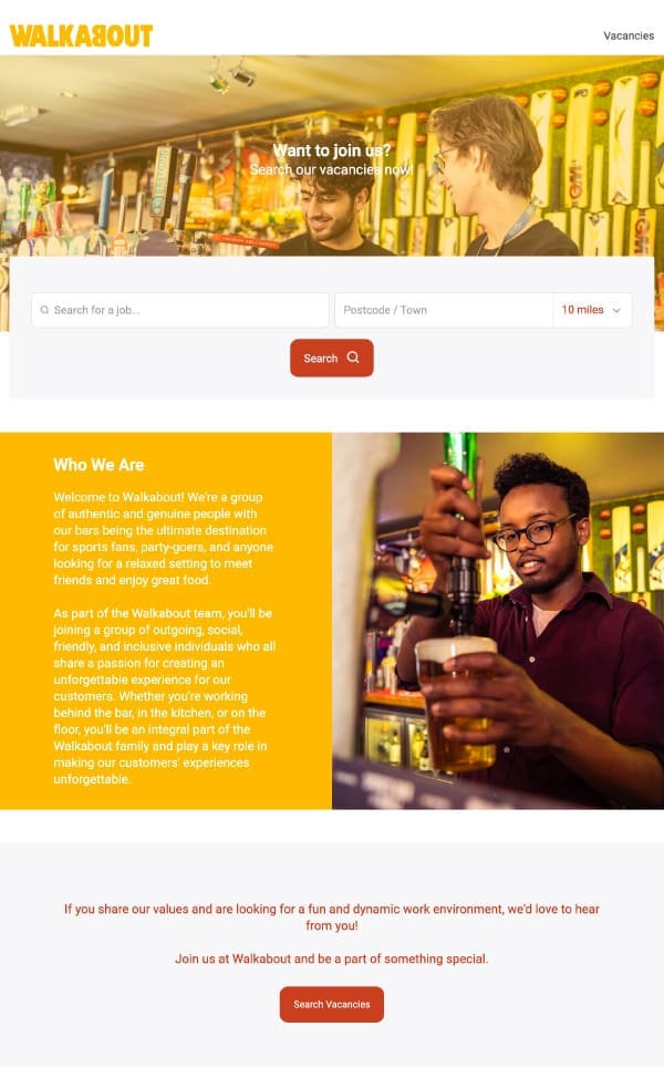Walkabout Website
